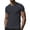 Dark Gray #14, variant on Dresfit Mens Breeze Shirts Crew Neck Elastic Waist T Shirts 2026 Summer Cooling Short Sleeve Athletic Shirt Quick Dry Breathable Lightweight Basic Shirts 2XL