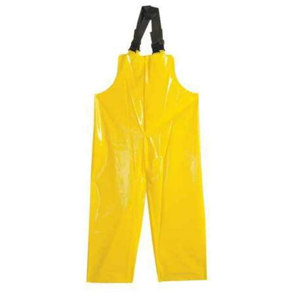 Polyco Rain Bib Overall,Unrated,Yellow,XL 53624