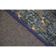 thumbnail image 6 of Custom Size Rug Runner Traditional Vintage Distressed Looks Medallion Design Hotel Quality Cut To Size Oriental Navy Blue Runner Rugs, Customize Length by Feet and 26" or 35" Width Option, 6 of 10