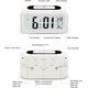 thumbnail image 4 of Reloj Despertador Digital Reloj Despertador Luminoso de Mañana Reloj Despertador Digital LED Reloj de Viaje con Alarma Silencioso con Pilas con Números Grandes para Niños Niñas Niños Adolescentes Adul, 4 of 5