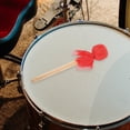 thumbnail image 2 of Poignée en Bois Tambour Maillet Feutre Instrument de Percussion Tambour Antidérapant Maillet, 2 of 9