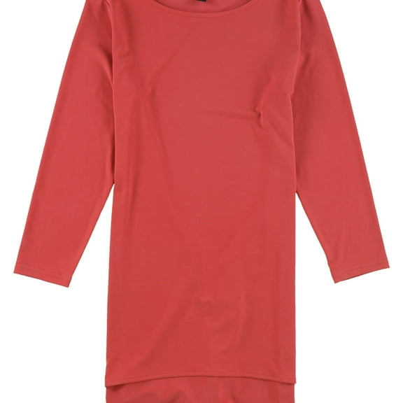 Alfani Womens Solid Pullover Blouse, Brown, X-Small