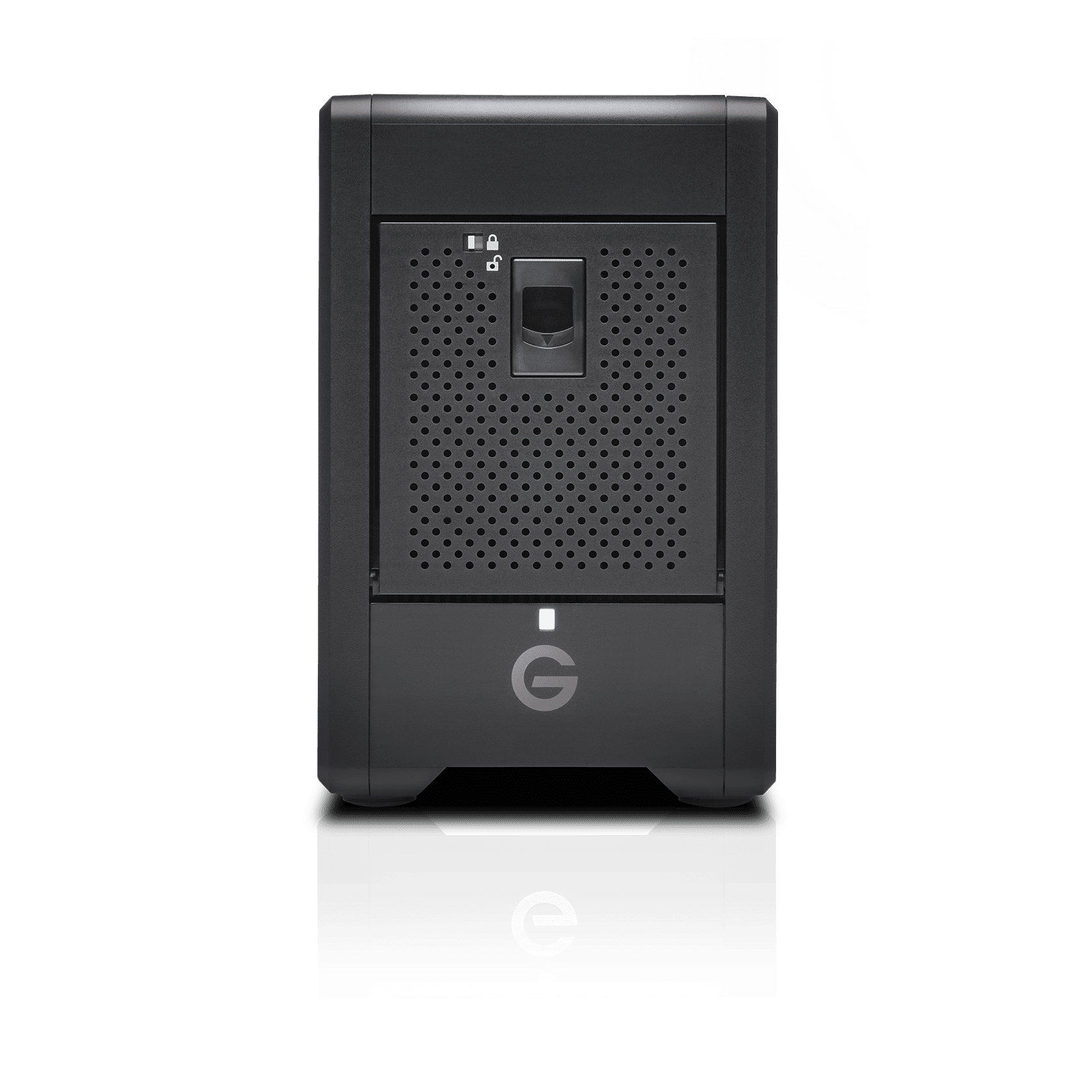 SanDisk Professional 24TB G-RAID SHUTTLE 4 transportable 4-bay hardware RAID solution with Thunderbolt 3 (40Gbps) and USB-C (10Gbps), 3.5" External Hard Drive HDD, 7200 RPM - SDPH34H-024T-NBAAB