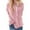Pink, variant on Pxxlle Sweatshirts for Women Trendy Embroidery Crewneck Sweatshirt No Hood Loose Fall Long Sleeve Pullover Tops Solid Color Side Slit Clothes Coffee L