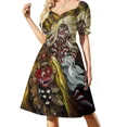 thumbnail image 1 of Vestido sin mangas Two Barong Leak Bali Indsia, ropa de mujer, vestidos de lujo, vestido de fiesta para mujer, vestido de noche para graduación, 1 of 8