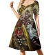 thumbnail image 3 of Vestido sin mangas Two Barong Leak Bali Indsia, ropa de mujer, vestidos de lujo, vestido de fiesta para mujer, vestido de noche para graduación, 3 of 7