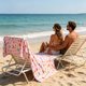 thumbnail image 4 of Fashionable Colorful Striped Beach Towels Soft And -fine Fiber Bath Towels For Bathing, 4 of 6