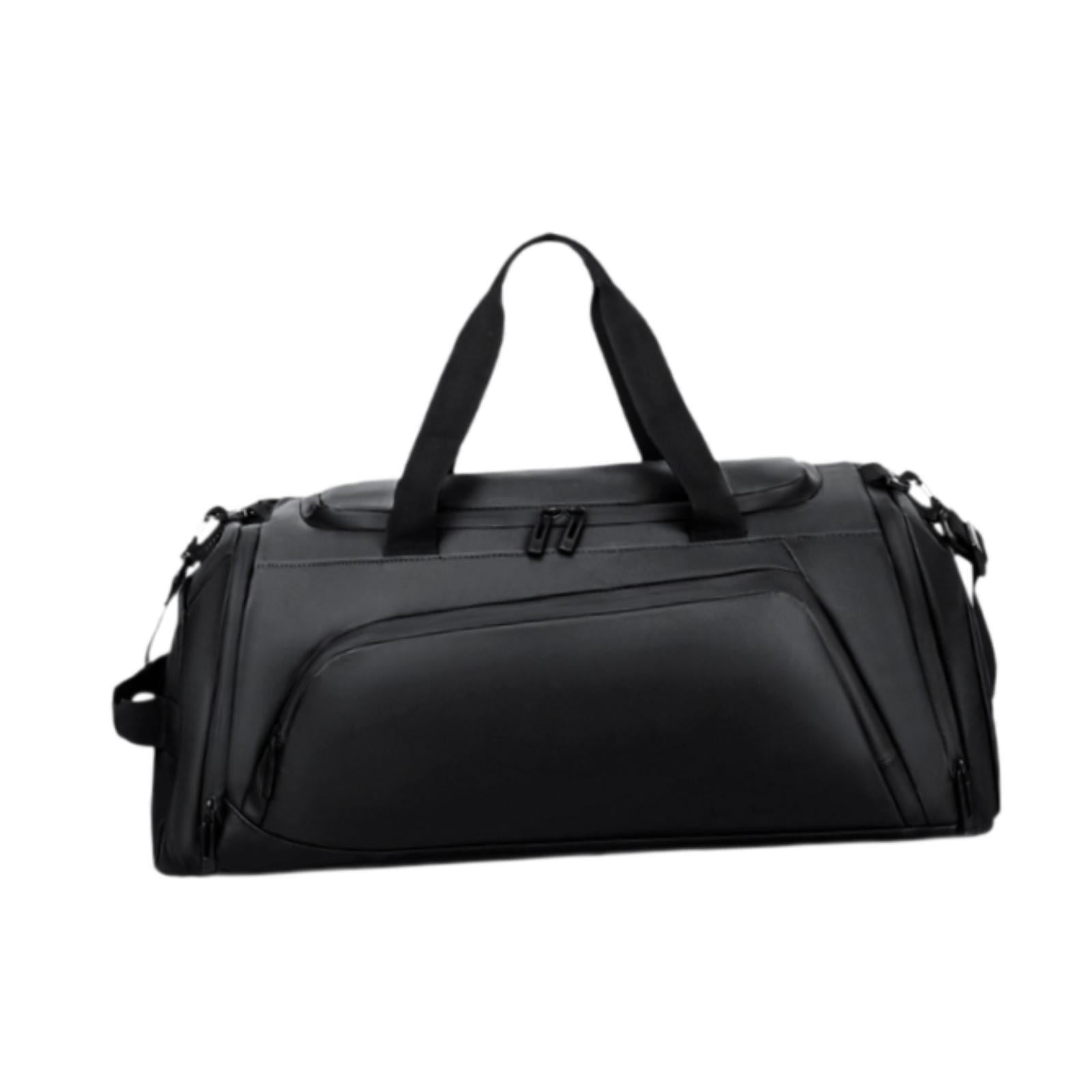 Baoblaze Travel Duffle Bag Luggage Bag Sports Gym Bag Oxford Cloth Men Women Shoulder Bag Carry on Overnight Bag for Sports Gym Travel Black