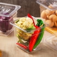 thumbnail image 3 of Soro Essentials - Recipiente de policarbonato transparente de 15 cm de profundidad, tamaño sexto, ideal para hoteles, cocinas, restaurantes, frutas y verduras., 3 of 5