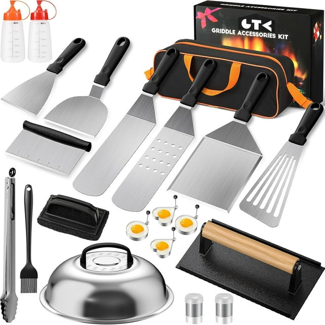 Comprehensive Griddle Accessories Kit for Blackstone, 22 Pcs BBQ Tools Set