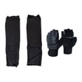 thumbnail image 1 of Espinilleras para Muay Thai, Kickboxing, Protector ajustable para espinilleras S, 1 of 7