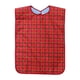 thumbnail image 2 of Babero para adultos mayores, tamaño grande, lavable, cuello ajustable, cómodo, impermeable. rojo, 2 of 9