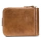 thumbnail image 2 of Cartera plegable de piel auténtica con cremallera para hombre RFID Safe Travel, 2 of 8