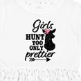 thumbnail image 4 of Inktastic Hunting Girls Hunt Too Only Prettier with Doe and Arrow Girls Toddler Dress, 4 of 5
