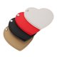 thumbnail image 3 of GOOHOCHY 4 espejos compactos de acero inoxidable con forma de corazón, irrompibles, mini espejos de bolsillo con funda de PU, portátiles para bolsa de maquillaje de viaje., 3 of 8