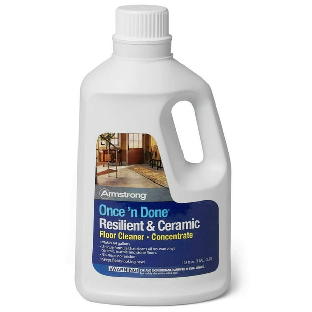 Armstrong Once N Done Floor Cleaner Concentrate Walmart Com