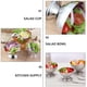 thumbnail image 2 of 1 UNID Ensalada de acero inoxidable Copa Helado Cuenco Postre Fruta Snack Cup Cup, 2 of 5