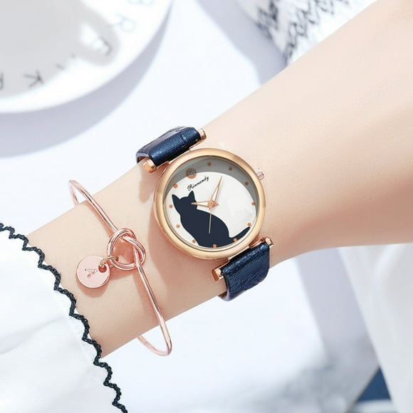 RKSTN Montres pour Femmes Montre Bracelet Décontractée Quartz Bracelet en Maille Mode Montres Analogiques Montres