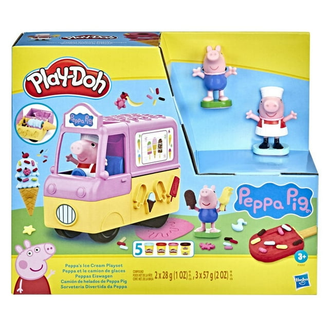 Set de Juego Hasbro Play-Doh Camión de Helados de Peppa Pig