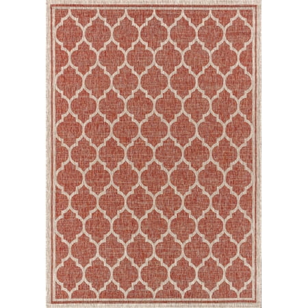 Jonathan Y Lighting Smb109-8 Santa Monica 7-3/4  X 10  Polypropylene Vintage Geometric