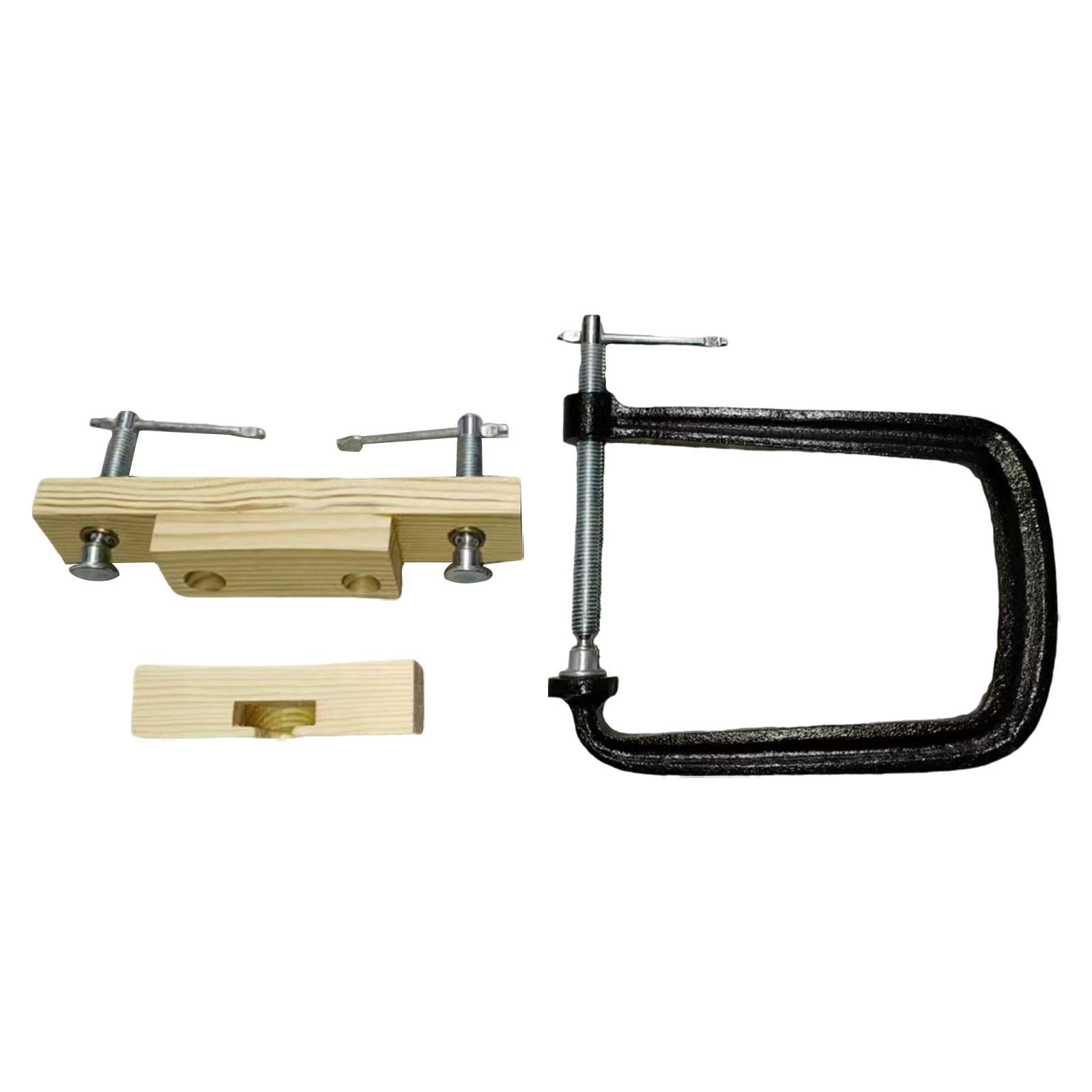 yotijay Folk Acoustic Guitar Bridge Clamp Luthier Tool Accessory Bridges Repair Tool with accessories