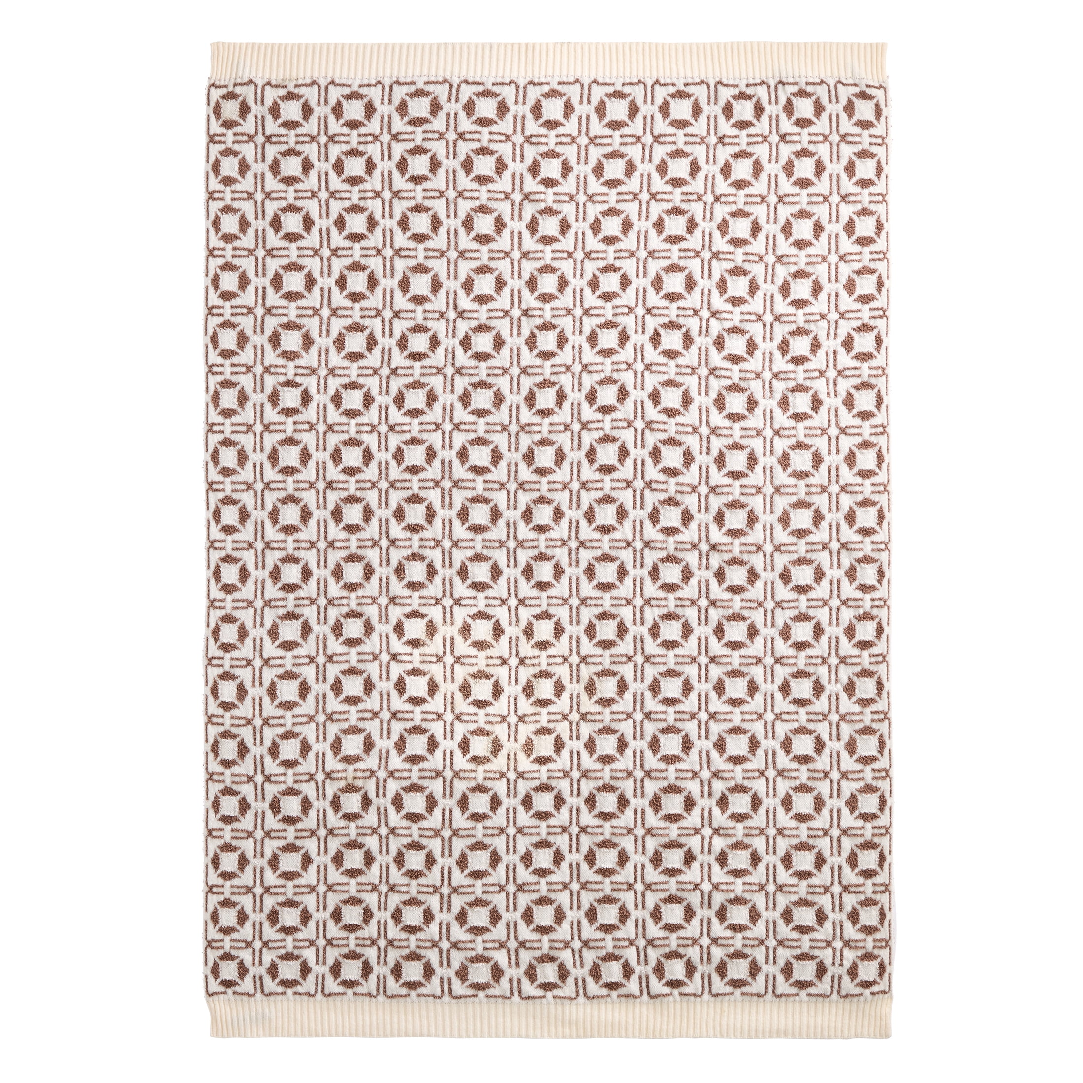 Better Homes & Gardens Hi-Lo Cozy Knit Oversized Couch Throw Blanket, Brown Tile, 50 x 72 in