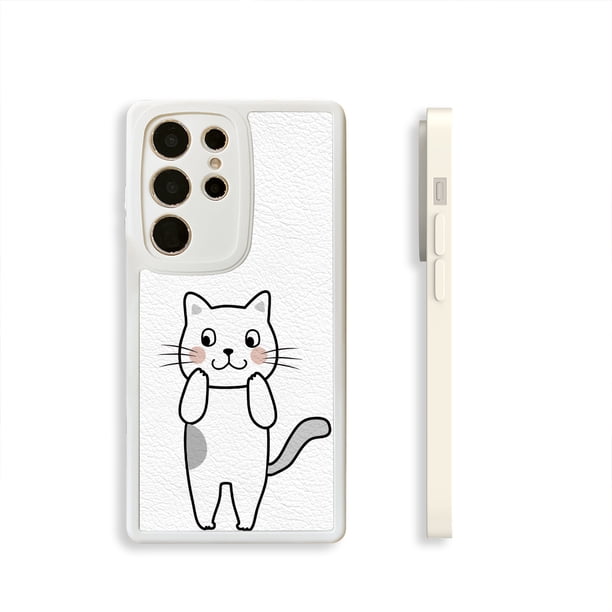 Exprese su estilo con una elegante y artística funda plateada mate con gráficos para iPhone