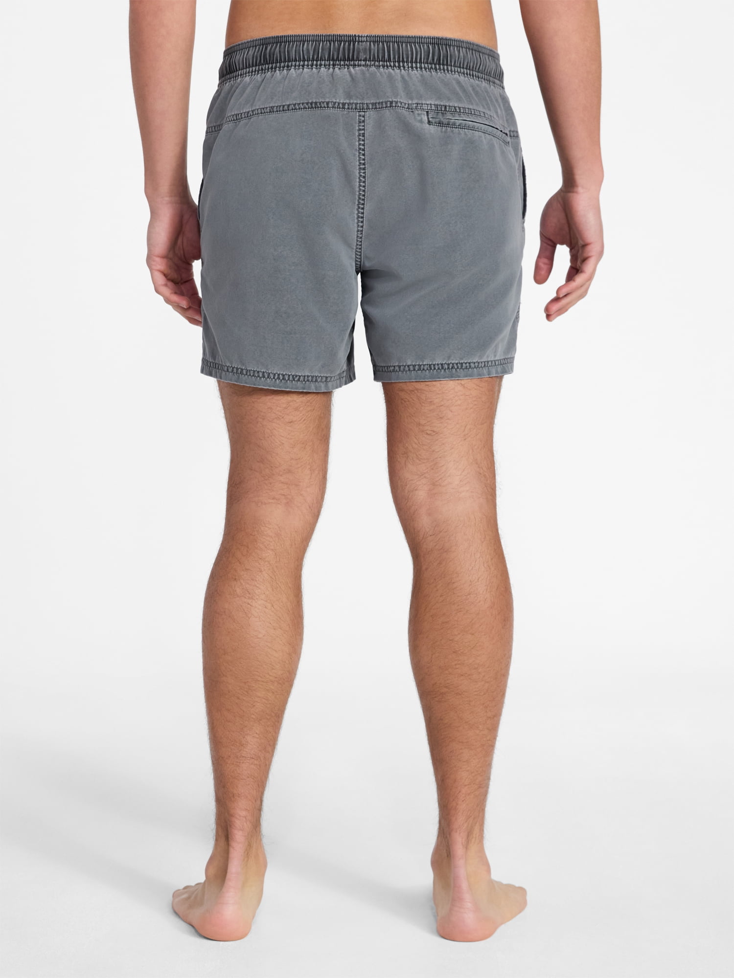 No Boundaries Washed Swim Trunks, 6" Inseam, Men's S-3XL