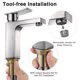 thumbnail image 3 of Aquaterior Modern 1 Hole Bathroom Faucet Vanity Sink Wash Basin DIY Kitchen BN Aquaterior Modern, 3 of 10