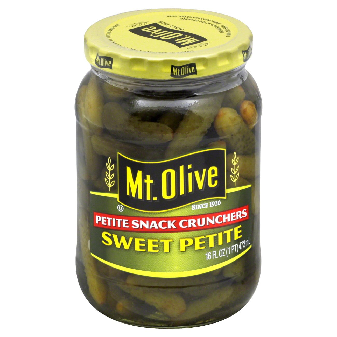 Mt. Olive Classic Kosher Dill Petite Snack Cruncher Pickles