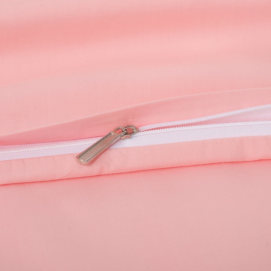 Unique Bargains Cotton Zippered Body Pillowcase Pillow Cover Pink 20" x 72"