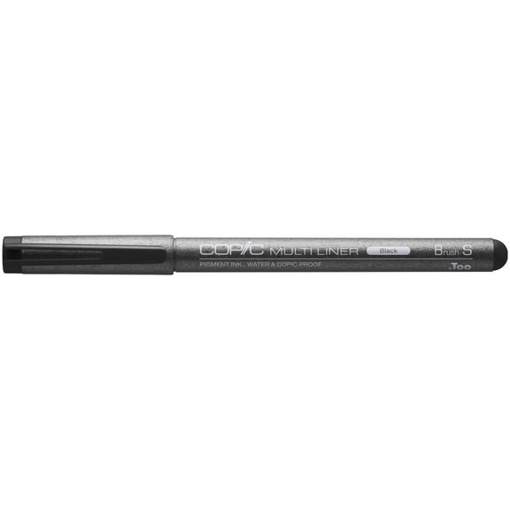 Copic Multiliner, Brush, Black