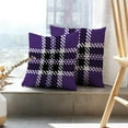 thumbnail image 6 of LALILO Throw Pillow Covers Lumberjack Trendy Hipster Tartan And Cushion Cover 18" x 18", 2 Pack, 6 of 6
