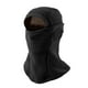 thumbnail image 2 of Pasamontañas para hombre y mujer | Pasamontañas de invierno | Protección contra el frío | Capucha ajustable de algodón unisex para esquí y actividades al aire libre | Negro y gris, 2 of 7