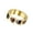 Brown, variant on 6MM Unisex Stainless Steel Creative Simple Fashion Classic Enamel Heart Signet Ring Eternity Sweet Beauty Jewelry Wedding Band Pink Size 5