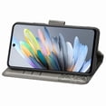 thumbnail image 5 of Butterfly Embossed Wallet Case for Motorola Moto G Play 2025, PU Leather Flip Cover with Card Holder, Kickstand & Lanyard, Shockproof,,Grey,For Moto G Play 2025, 5 of 8