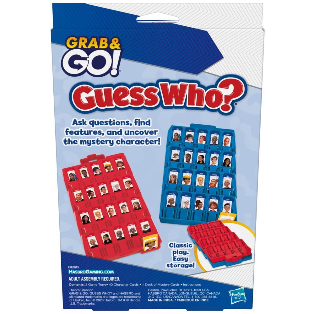 Hasbro Guess Who Grab and Go Travel Board Games