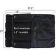 thumbnail image 3 of Bolsa enrollable para cuchillos de chef YONGSHENG 21 ranuras 1 bolsillo grande con cremallera, 3 of 5