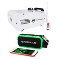 thumbnail image 1 of American DJ ADJ Vertical Fog Machine Smoke Fogger  w/ LEDs + Bluetooth Speaker, 1 of 18