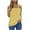Yellow, variant on Diufon Strapless Bandeau Tank Tops Women Trendy Eyelet Embroidery Tube Tops Summer Sleeveless Backless Top