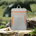 thumbnail image 3 of Lume Wear Insulated Backpack Cooler Bag a Leakproof Lightweight Collapsible Cooler for Camping Picnic and Beach. A Heavy Duty Thermal Backpack for Fishing Hiking and Outdoor Sports, 3 of 7