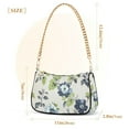 thumbnail image 3 of FORMRS Womens Shoulder Bag with Chain Strap Clutch Purse Cute Tote Handbag, Light Floral Pattern, 3 of 7