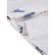 thumbnail image 5 of Blusa con estampado semitransparente para mujer con cuello de muesca y camisa elegante con botones blanco S, 5 of 6