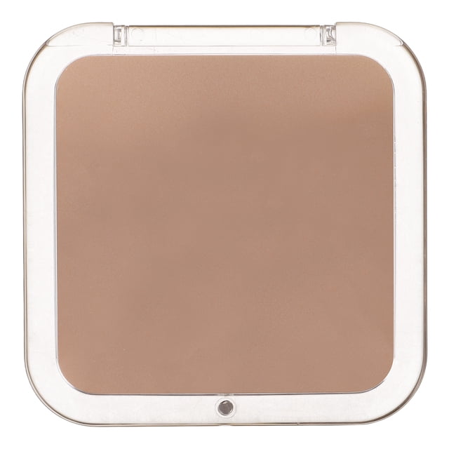 Espejo de maquillaje compacto, plegable, cuadrado, con aumento de 10 aumentos, portátil, de bolsillo, de viaje, para bolso