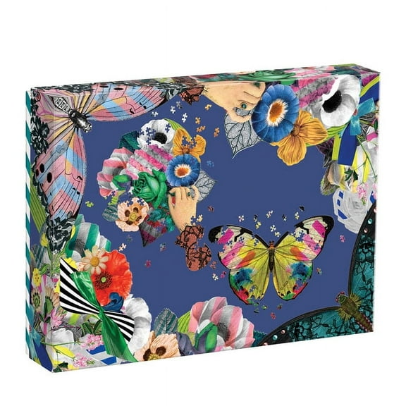 Galison Christian Lacroix Heritage Collection Frivolits Set of 2 Shaped Jigsaw Puzzle Set, Model:0735364087