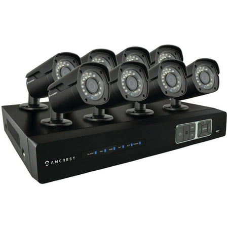 Amcrest AMDV7208-8B 8-Channel 720p HD-CVI 2TB DVR Security