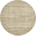 thumbnail image 1 of Unique Loom Del Mar Collection Contemporary Transitional Round Rug, 3 Feet 3 Inch, Beige/Brown, 1 of 2