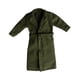 thumbnail image 3 of 1/12 Figura masculina La gabardina larga gabardina en miniatura de cosplay de cosplay de la altura de la altura del abrigo Verde, 3 of 8