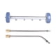 thumbnail image 1 of Varilla de extensión para limpiador de chasis de hidrolavadora, conexión rápida de 1/4", 4000 PSI, escoba de agua para patios, aceras y vehículos, 1 of 9