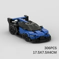 thumbnail image 3 of MOC Speed Series Bugatti Bolide Vision GT Hypercar Construcción Kit, Diseño de carrocería ancha de 8 Stud con cabina detallada para constructores avanzados y coleccionistas de coches deportivos, 3 of 10
